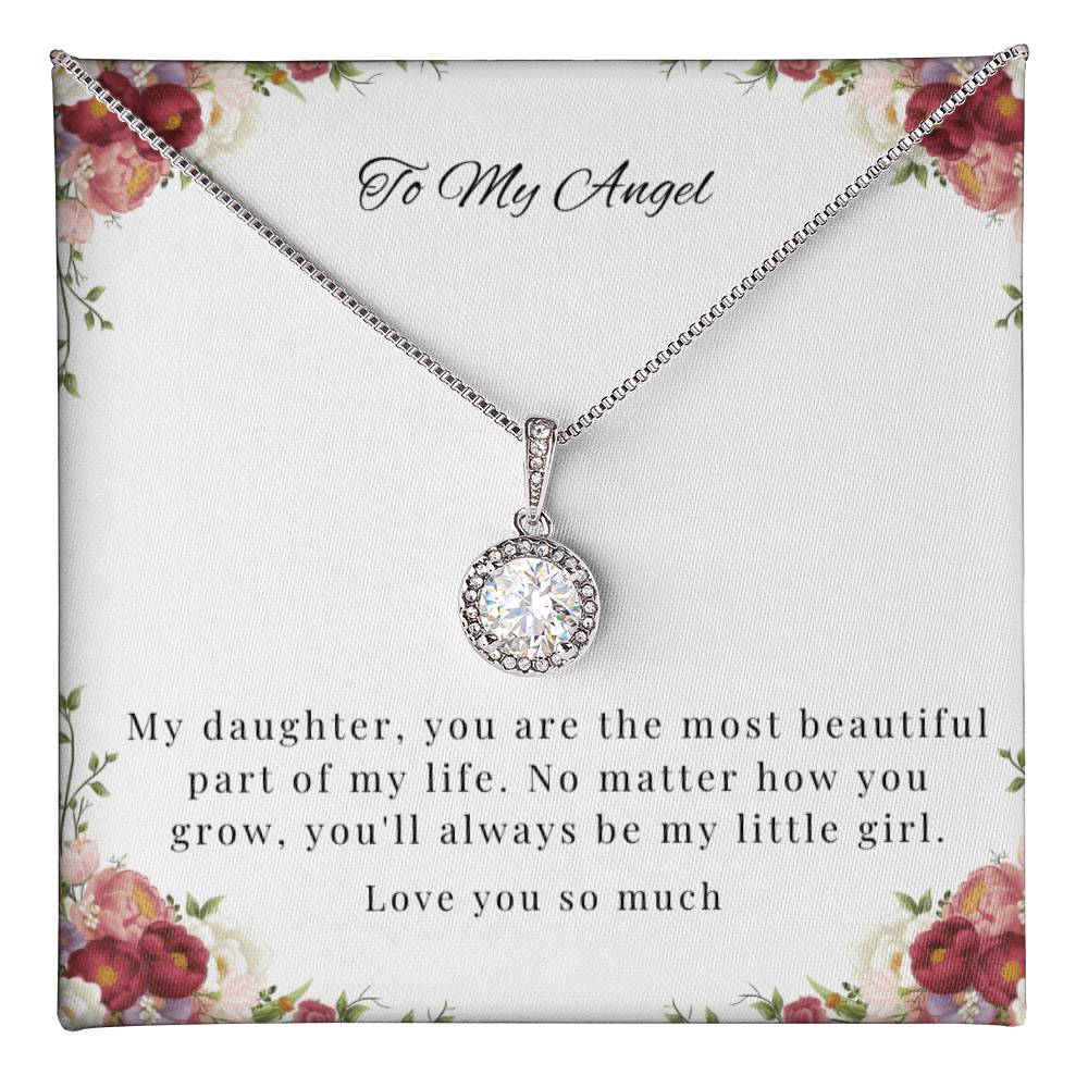 To  My  Daughter-  Eternal Hope Necklace