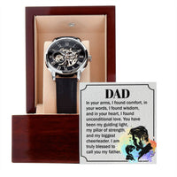 Load image into Gallery viewer, To My Father - Men&#39;s Openwork Watch

