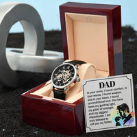 Load image into Gallery viewer, To My Father - Men&#39;s Openwork Watch
