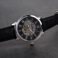 Load image into Gallery viewer, To My Grandson -  Men&#39;s Openwork Watch
