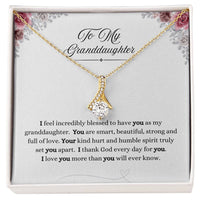 Load image into Gallery viewer, To My Granddaughter - Alluring Beauty Necklace
