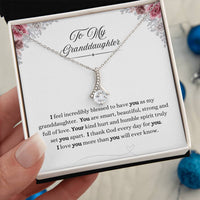 Load image into Gallery viewer, To My Granddaughter - Alluring Beauty Necklace
