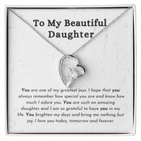 Load image into Gallery viewer, To My Daughter - Forever Love Necklace
