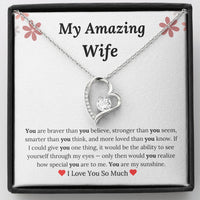 Load image into Gallery viewer, To My Wife - Forever Love Necklace
