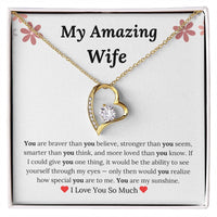 Load image into Gallery viewer, To My Wife - Forever Love Necklace
