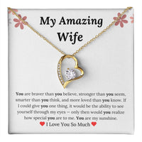 Load image into Gallery viewer, To My Wife - Forever Love Necklace
