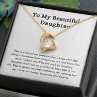 Load image into Gallery viewer, To My Daughter - Forever Love Necklace
